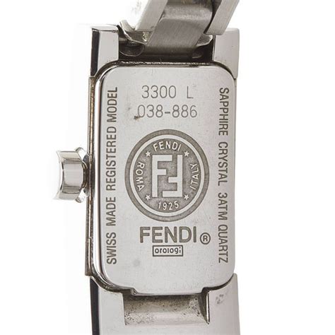 fendi watch 3300l 093-673|Fendi 3300 Series Watch .